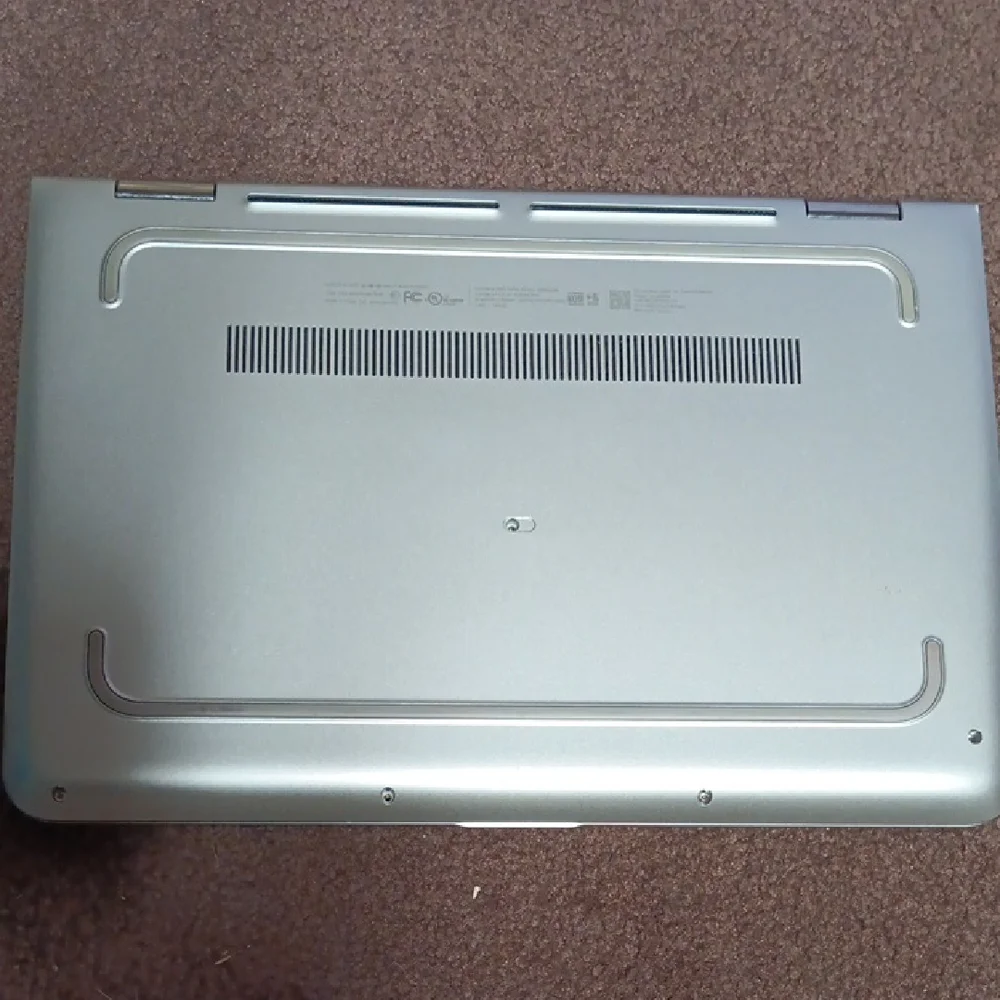 HP Sleek Silver Laptop